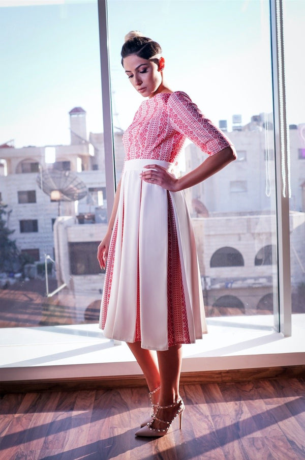 ワンピース ENFOLD WIDE-BOX-PLEATS DRESS ENFOLD(エンフォルド) WIDE-BOX-PLEATS DRESS - COLDBECK ONLINE