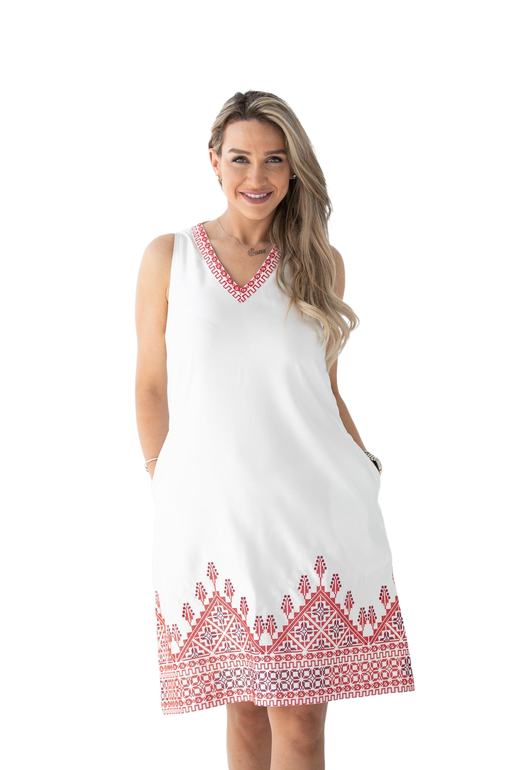 Radiant Elegance White Embroidered Dress Perfect for Unforgettable Moments #102-19 Radiant Elegance White Embroidered Dress Perfect for Unforgettable Moments #102-19