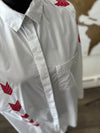107-23 White Shirt with red Red Arrows