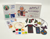 A B C Embroidery Kit Material by khoyoot threads - H A M A